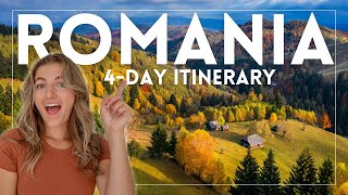 How to Spend 4 Days in Romania Romania 4Day Itinerary [upl. by Atirihs]