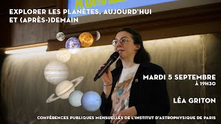 « EXPLORER LES PLANÈTES AUJOURDHUI ET APRÈSDEMAIN » [upl. by Akined]