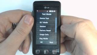 Lg Cookie KP500 factory reset [upl. by Ssor962]