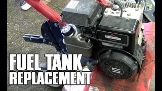 Fuel Tank Replacement On Briggs amp Stratton 45HP Engines [upl. by Erl]