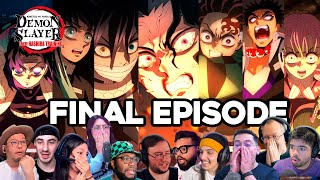 Kimetsu No Yaiba Season 4 Ep 8 Reaction Mashup Uncut  Demon Slayer 4x8 Reaction Mashup [upl. by Charron794]