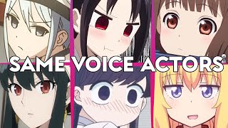 Kaguyasama Love is War Ultra Romantic All Characters Japanese Dub Voice Actors Seiyuu [upl. by Ennelram]