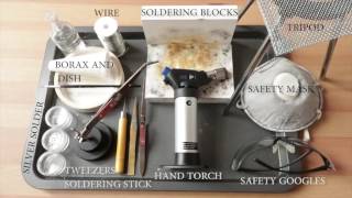 Learn silversmithing BASIC TOOLS Supplies to get started Silversmithing for beginners [upl. by Kaltman]