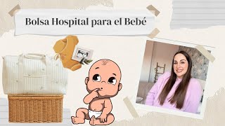 Bolsa del hospital edición bebé Os dejo toda la información y la lista por escrito 👶🏼♥️ [upl. by Nelleeus823]