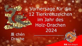 Chinesisches Horoskop 2024 Drache [upl. by Ayalat]