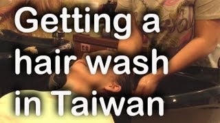 Hair washes in Taiwan [upl. by Limaa]