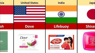 Most Famous Soap Brand From Different Countries [upl. by Imaj570]