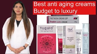 Top 10 Anti Aging Creams  Tretinoin cream review त्वचा को young रखने वाली क्रीम्ज़ [upl. by Chrisoula]