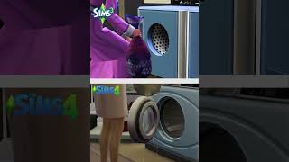 Laundry  Sims 3 vs Sims 4 [upl. by Noguchi339]