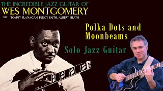 Polka Dots and Moonbeams solo jazz guitar Jake Reichbart [upl. by Bordy657]