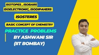 ISOTOPE  ISOBAR  ISODIAPHERS ISOSTERS  ISOELECTRONIC  CHEMISTRY CLASS 9 amp 10 [upl. by Eustazio239]