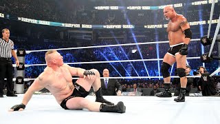 Every Goldberg match since his return WWE Playlist [upl. by Sirromal]