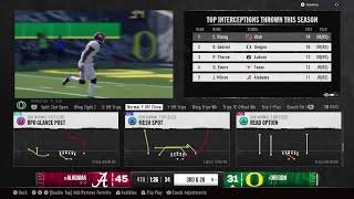 MOF NCAA  Week 4  Oregon vs Alabama [upl. by Creath]