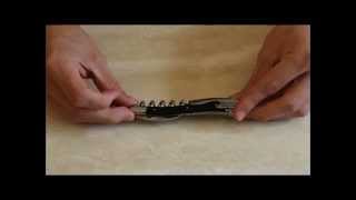 Chateau Laguiole Corkscrew  Black Horn Video  Wineware [upl. by Nicodemus385]