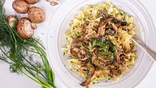 How To Make Chicken Stroganoff By Rachael [upl. by Afaw]