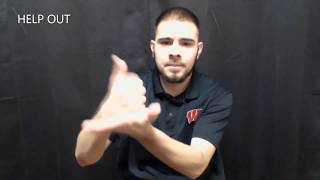 Common Basketball Words in ASL [upl. by Sillaw]