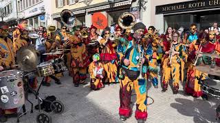 Guggenmusik Kookaburra Nürensdorf  Fasnacht Bülach 2024 14 [upl. by Eelirol]