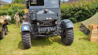 Scammell Pioneer Recovery Tractor close up at the Southwick Revival 2024 [upl. by Yahiya]