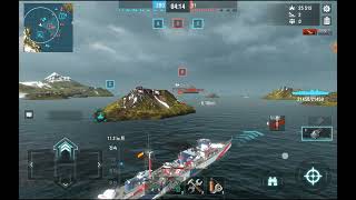 World of Warships Blitz  Tier 6 Spanish Cruiser Baleares 08 [upl. by Pero]