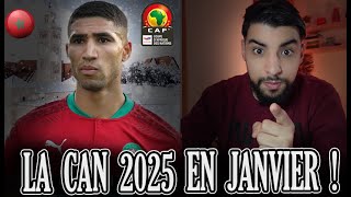 La CAN 2025 doit ABSOLUMENT se jouer en janvier 2025 [upl. by Aneehta]