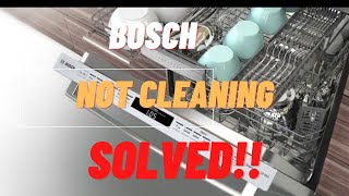 ✨ BOSCH Dishwasher NOT CLEANING — EASY FIX ✨ [upl. by Randi]