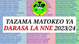 NECTA Matokeo ya DARASA LA NNE 202324 SFNA Results jinsi ya kutazama [upl. by Kenrick]