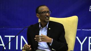 Kwibohora20  PanAfrican Youth Summit  Conversation with President Kagame  Wednesday 02 July 2014 [upl. by Mckale954]