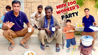 Mini Zoo workers ko aaj tea Party Di [upl. by Ripleigh]