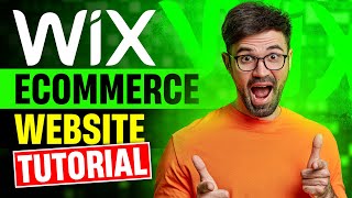 How to Create an Wix Ecommerce Website  Complete Guide 2024 [upl. by Birkle]