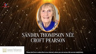 Funeral Mass for Sandra Thompson née Croft Pearson [upl. by Nuawad]