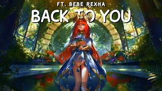 Nightcore  Back To You Rock Version Lyrics  Spedup [upl. by Orran]