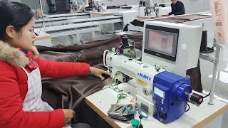 Curtain hemming machine automatic curtain stitiching [upl. by Onitnas]