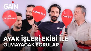 Ayak İşleri Ekibi Olmayacak Soruları Yanıtlıyor  YouTube Özel Röportaj [upl. by Sartin]