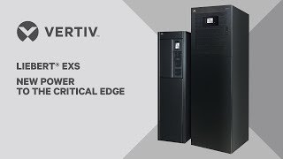 Liebert EXS UPS Brings New Power to the Critical Edge Three Phase Power Solution [upl. by Sema]