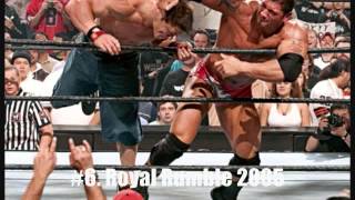 Top Ten Royal Rumble Matches [upl. by Dawson532]