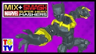 Marvel Super Hero Mashers Black Panther  Mix  Smash [upl. by Dnalrag]