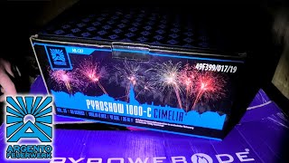 ARGENTO PYROSHOW 1000C CIMELIA  NEUHEIT 2019 🔥🔥🔥 [upl. by Schaffel]