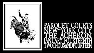 Parquet Courts  The Acheron 2014 Full Show [upl. by Amat]