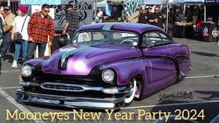 Mooneyes New Years Party 2024  Liberty amp Lows Goes to Irwindale Speedway [upl. by Killen]