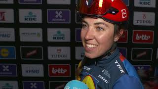 Shirin van Anrooij post race Gent Wevelgem [upl. by Annadiana]