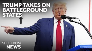 Trump set to campaign in states he lost in 2020 like Michigan and Wisconsin  Spectrum News [upl. by Noirred193]