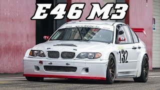 BMW E46 sedan M3  very loud induction sound [upl. by Eillen]