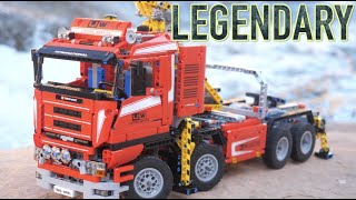 LEGO Technic Crane Truck Review Legendary 2009 Set [upl. by Eirrol738]