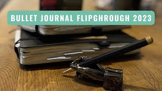 Bullet Journal Flipthrough Moleskine [upl. by Yhtamit]