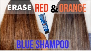 NO BRASSY TONES  BLUE SHAMPOO  SHOWER WITH ME [upl. by Dekeles579]