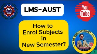 How to Enrol Subjects in New Semester [upl. by Kirk]