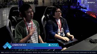 EVO2019 Libekichi Mika vs Kure Yuzuriha  UNIST Top 8 Losers [upl. by Pitt]