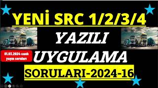 SRC1 SRC2 SRC3 SRC4 quotCANLI YAYINquot ÖRNEK SINAV SORULARI 2024 16 [upl. by Nanor]