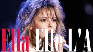 France Gall  Ella elle la Live French amp English OnScreen Lyrics [upl. by Madonia202]