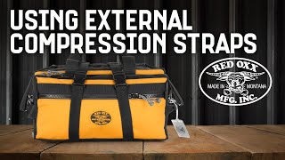 How to Use External Compression Straps to Shrink your Expedition Safari Outfitter Bag [upl. by Orpah]